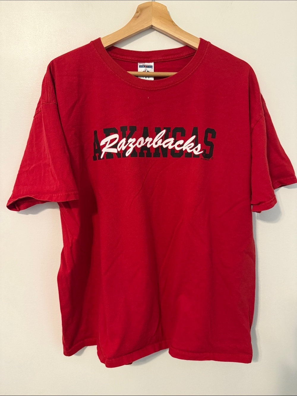 Arkansas Razorbacks Red Graphic Tshirt